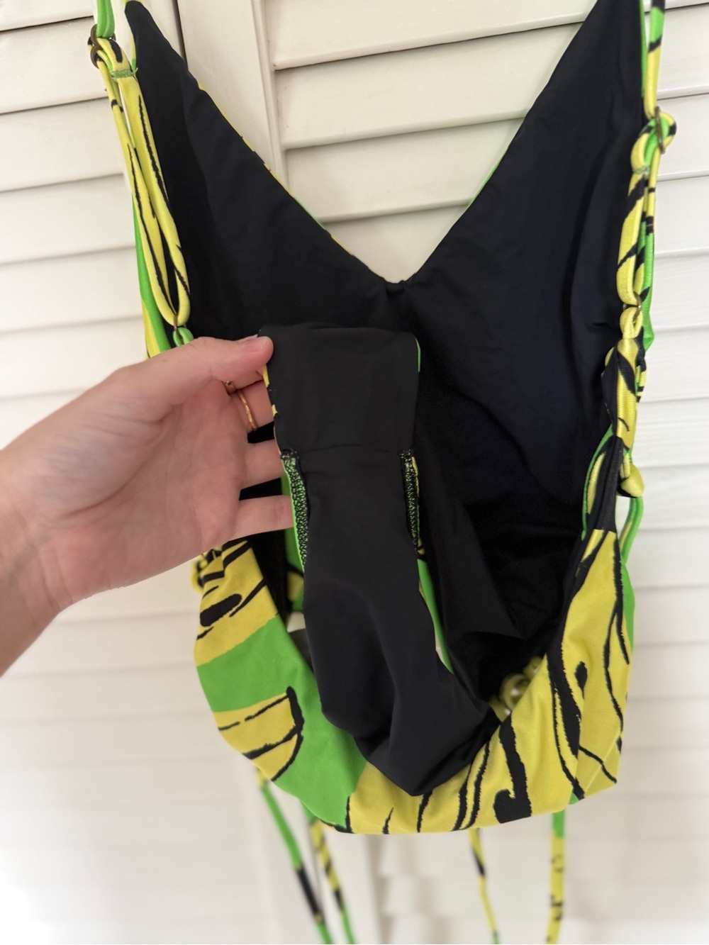 FARM Rio Banana Verde Swimsuit - Picture 10 of 11